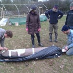 First polytunnel cover 06-03-11 2 First polytunnel cover 06-03-11 2