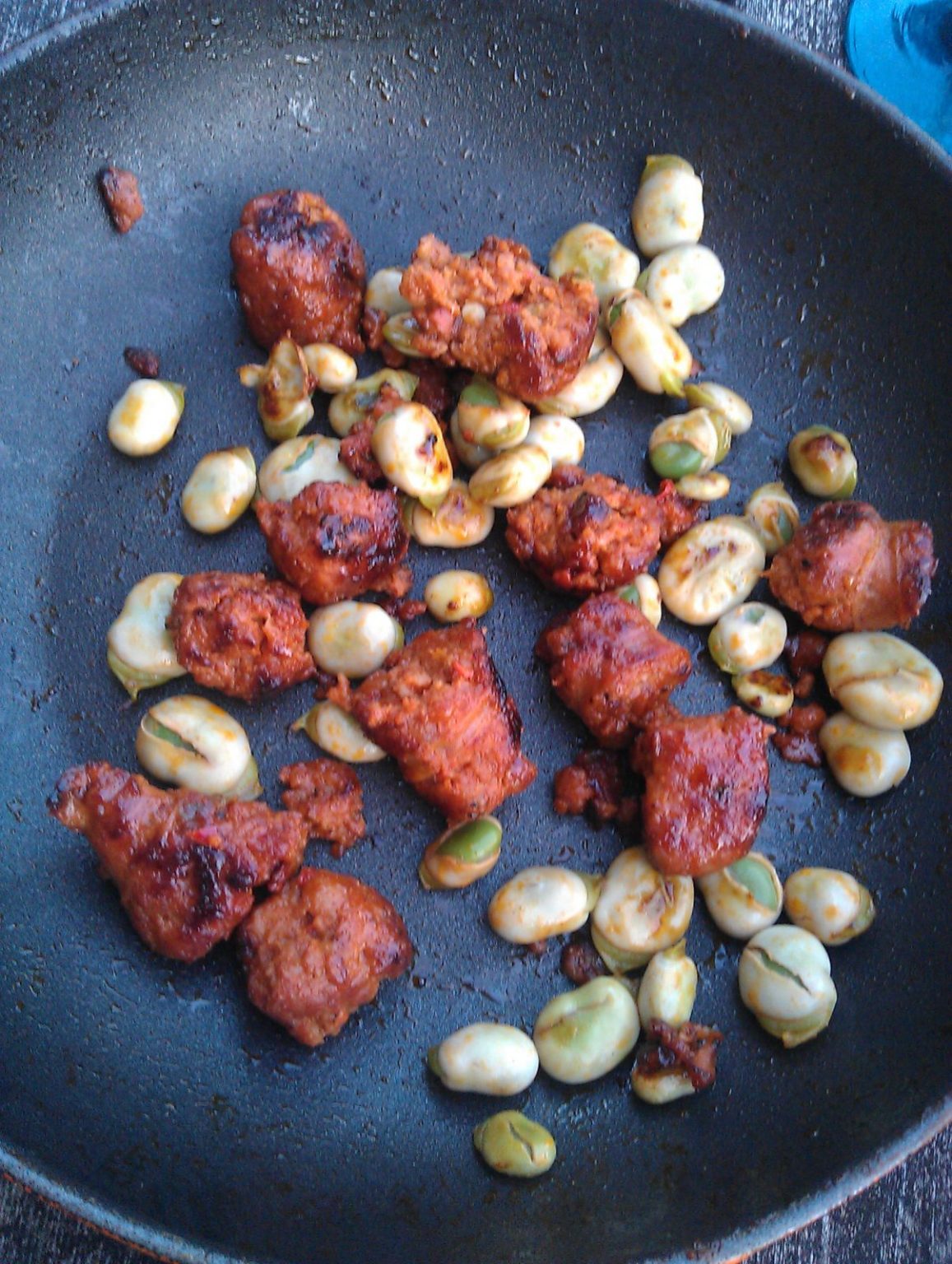 Seasonal local food recipe No.193 Hugh’s baby broad beans (or peas